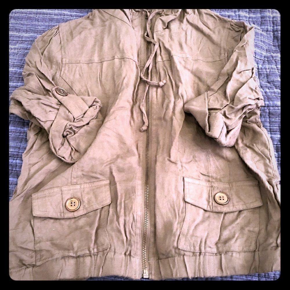Wet seal jacket green 